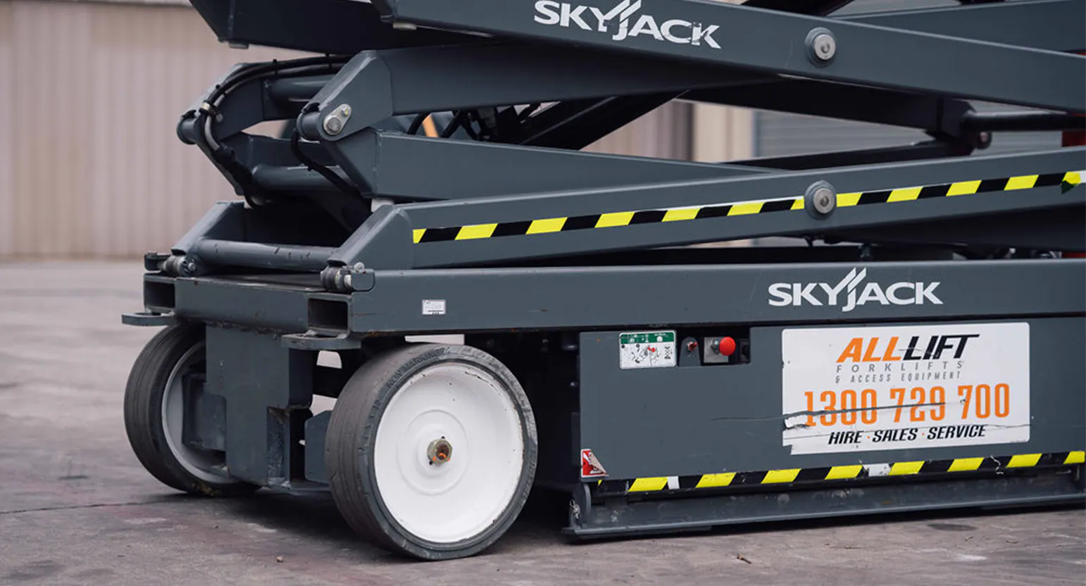 boom lift falls over
