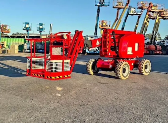LGMG AR11J diesel knuckle boom